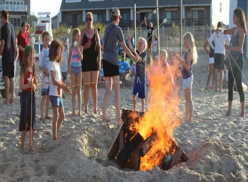 Wednesday Night Bonfires on the Beach