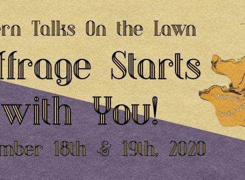 TAVERN TALKS- On the Lawn: Suffrage Starts with You!