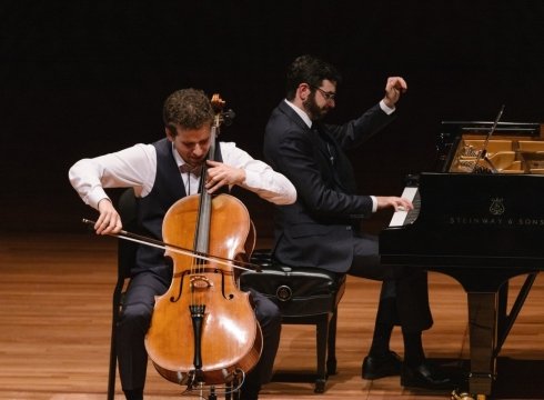 Coastal Concerts presents Canellakis-Brown Duo (Cello and Piano)  Our Wild Card Concert