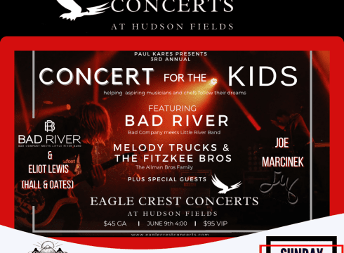 Paul Kares 3rd Annual Concert for The Kids featuring Melody Trucks & The Fitzkee Brothers with Joe Marcinek and Bad River with Eliot Lewis (Hall & Oates)