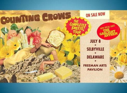 Counting Crows: The Complete Sweets! Tour with special guest The Gaslight Anthem