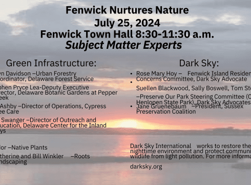 Dark Sky & Green Infrastructure Education Symposium
