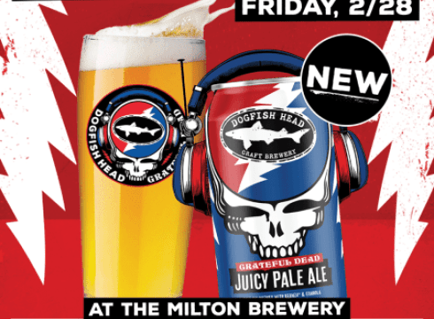 Grateful Dead Juicy Pale Ale Release Party