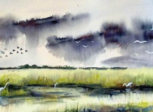 Loose & Luminous Watercolor with Geri Gaskill via Zoom
