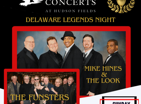 Mike Hines & The Look and The Funsters for Delaware Legends Night at Eagle Crest Concerts at Hudson Fields