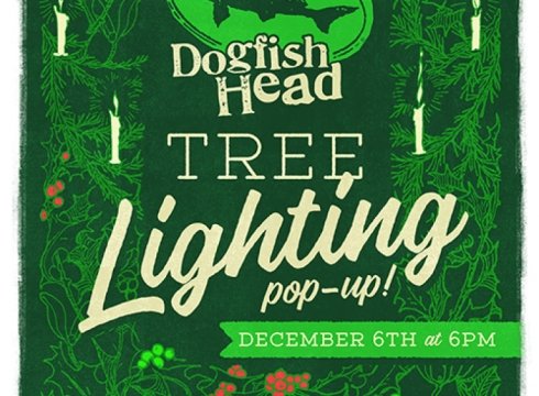 Pop-up Tree Lighting at Dogfish