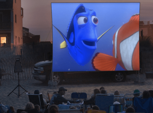 Monday Night Movies on the Beach