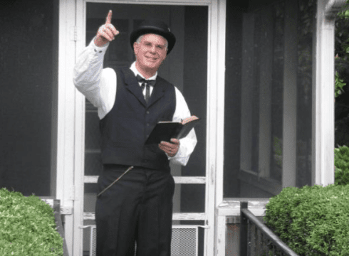 Rev. Todd Returns for Historical Society's 50th Anniversary