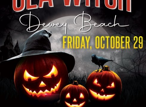 Dewey Beach Trick or Treating and Haunted Bonfire