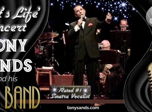 ‘That’s Life Concert’~LIVE BAND  starring Tony Sands