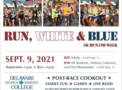 Run, White & Blue 5K Run/1M Walk