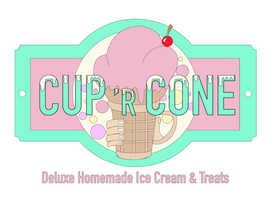 Cup'r Cone Homemade Ice Cream