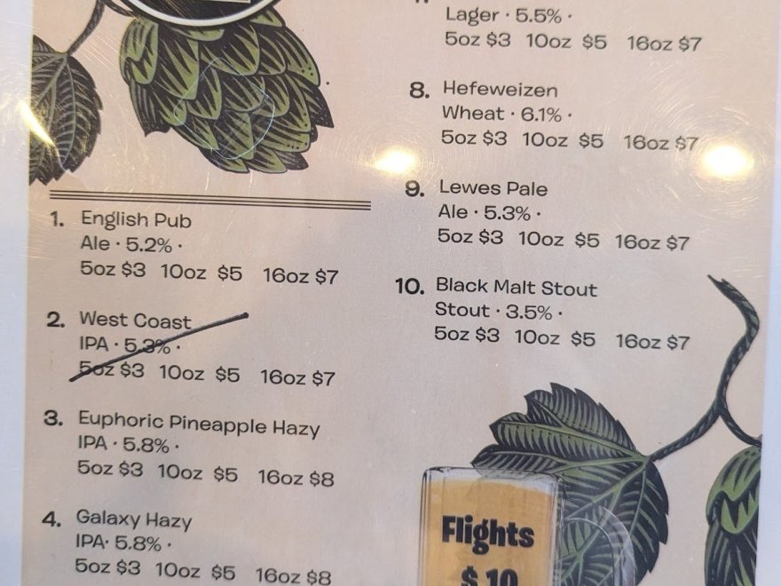 Lewes Brewing Company